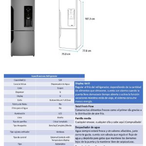 Refrigerador RMB520IJMRE1 Ficha Tecnica