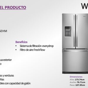 Refrigerador MWRF220SEHM Ficha Tecnica