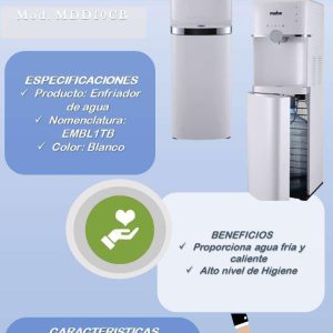 Ficha Tecnica Enfriador de Agua MDD10CB