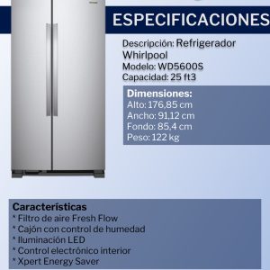 Refrigerador WD5600S Ficha Tecnica