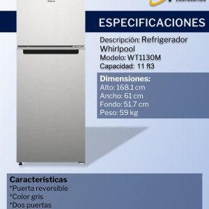 Refrigerador WT1130M Ficha Tecnica