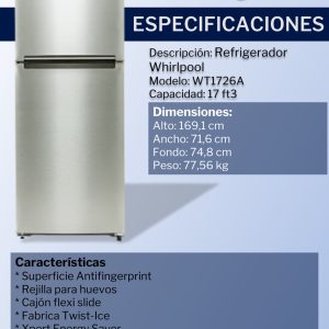 Refrigerador WT1726A Ficha Tecnica