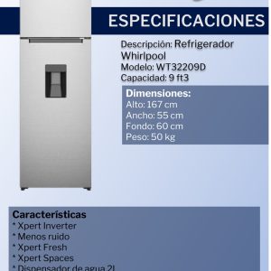 Refrigerador WT32209D Ficha Tecnica