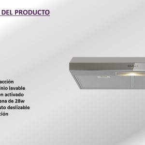 Campana WH7610D Ficha Tecnica